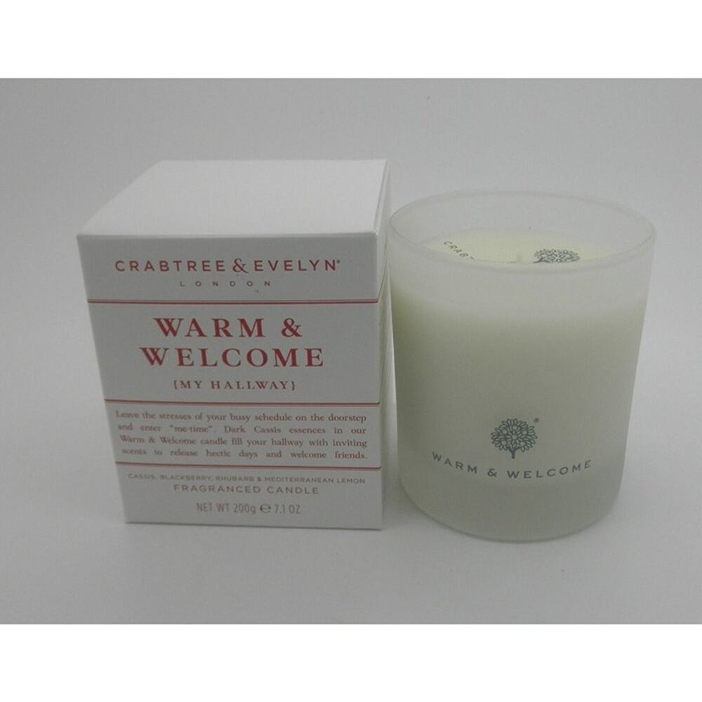 Crabtree & Evelyn WARM & WELCOME Fragranced Candle 7.1 oz